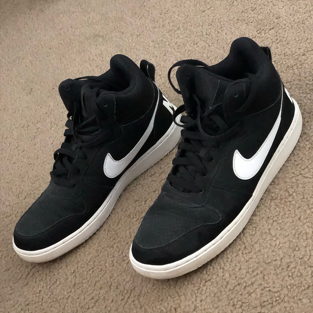 Nike black hightop